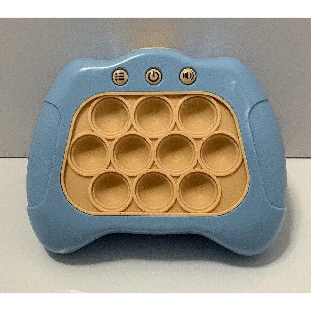 Pop Game Fidget Handheld Speed Pushing Game Machine Toy Works